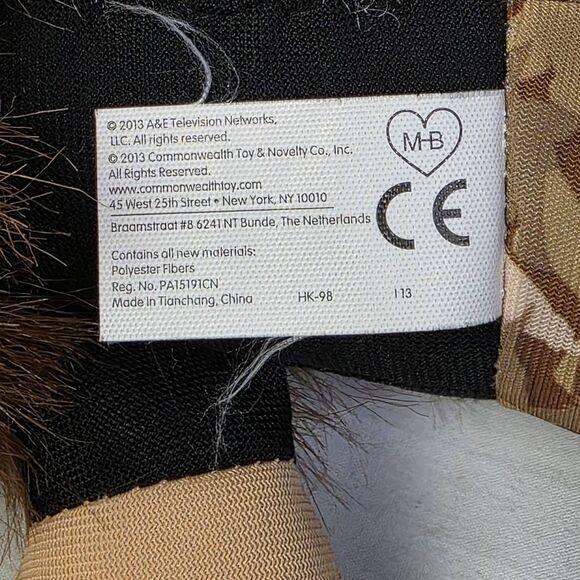 Duck Dynasty Jase Plush Doll 9" with Beard & Bandana - Picture 4 of 6